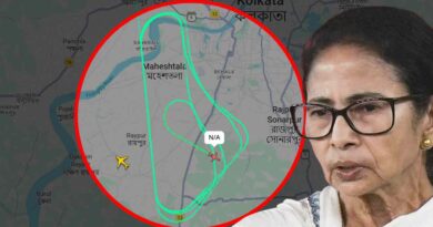 খারাপ আবহাওয়া কলকাতার আকাশে ভয়ানক মুহূর্তের সাক্ষী মুখ্যমন্ত্রীর বিমান